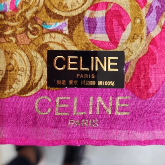 NWOT Celine Hankercheif - Picture 5 of 5